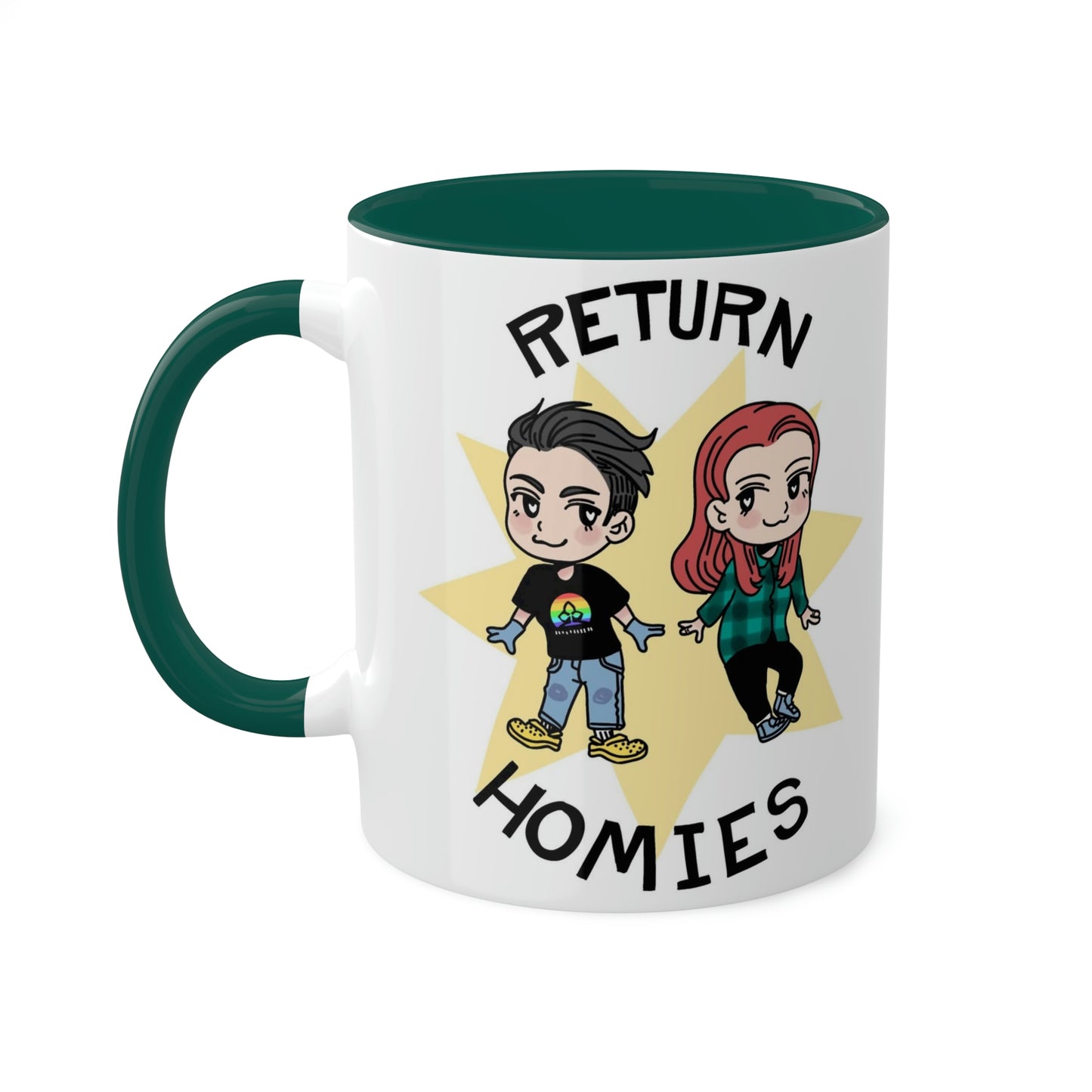Return Homies Colorful Mug, 11oz